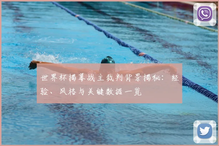 世界杯揭幕战主裁判背景揭秘：经验、风格与关键数据一览