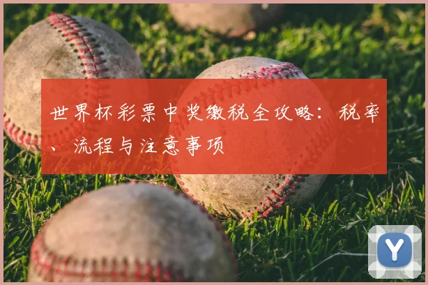 世界杯彩票中奖缴税全攻略：税率、流程与注意事项
