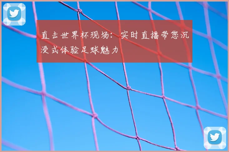 直击世界杯现场:实时直播带您沉浸式体验足球魅力